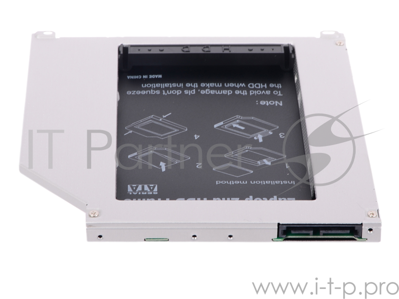 Переходник Espada SS95U Аксессуары HDD, Переходник dvd slim 9,5 mm to hdd (mini sata to sata)