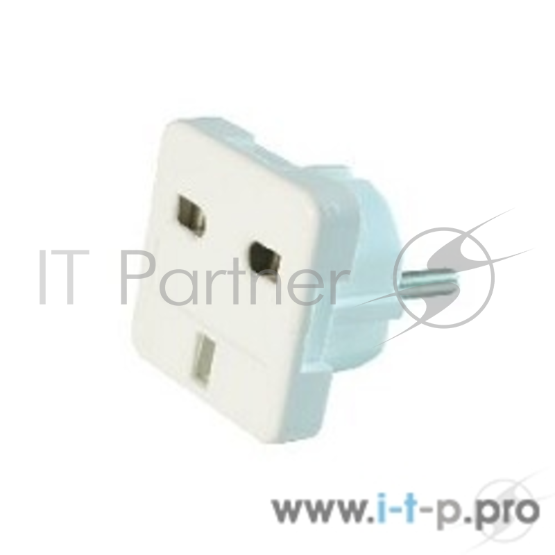 Переходник Gembird Переходник с вилки EU,UK в RU (A-AC-UKEU-001)