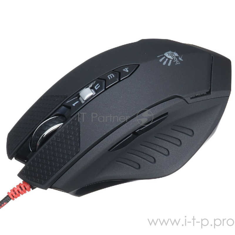 Мышь A4 Bloody TL70 Terminator черный/серый лазерная (8200dpi) USB2.0 игровая (8but)