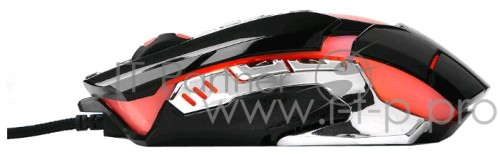 Оптическая мышь Gembird MG-530, 5кн.+скр., черно-серебр. (USB)