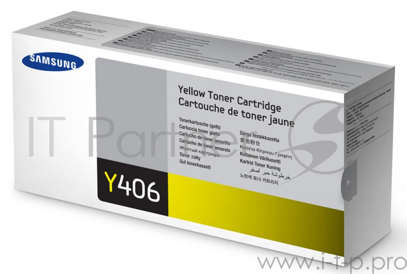 Тонер Картридж SAMSUNG CLT-Y406S/ SU464A желтый (1000стр.) для Samsung CLP-360/365/CLX-3300/3305