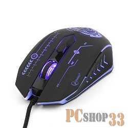 Оптическая мышь Gembird MG-510, 5кн.+скр., черный (USB)