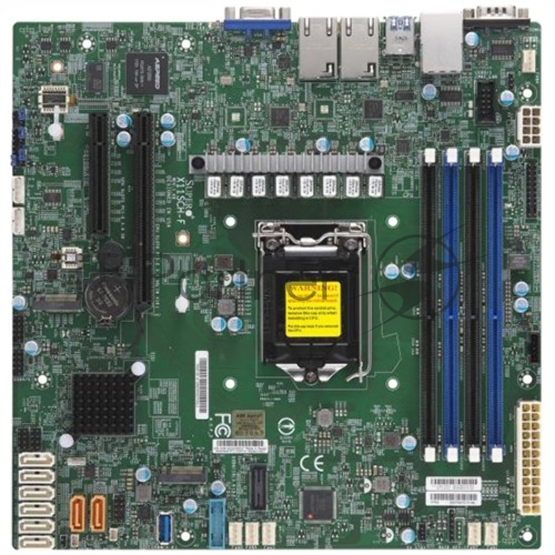 Материнская Плата SuperMicro MBD-X11SCH-F-O Soc-1151 iC246 mATX 4xDDR4 8xSATA3 SATA RAID i210 2хGgbEth Ret