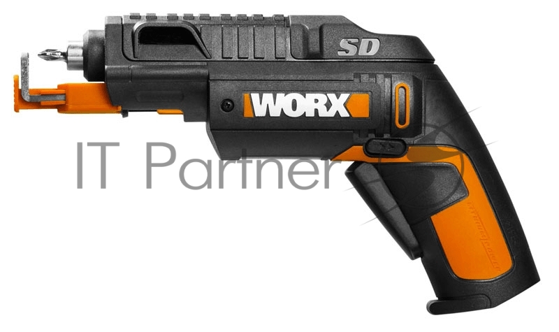 Отвертка аккумуляторная WORX WX255 SD Slide Driver, 4В + ЗУ + Набор бит ( 6 шт)