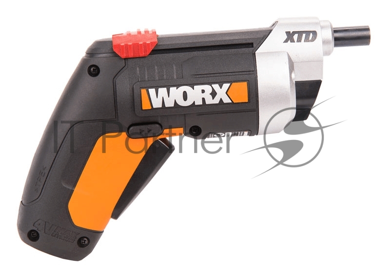 Отвертка аккумуляторная WORX WX252 4V XTD ЗУ+ Набор бит (10шт)