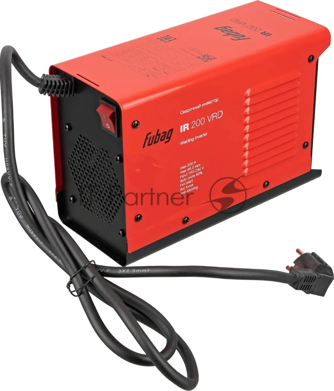 Инвертор MMA сварки Fubag IR 200 VRD (38900) свар.ток 200А раб.напряжение 150-240В