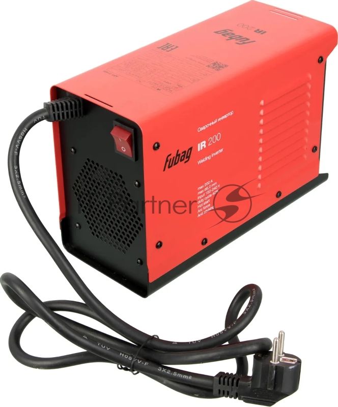 Инвертор сварочный FUBAG IR 200 220В ММА 5-200А 1.6-5.0мм 4.64кг