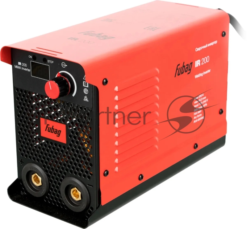 Инвертор сварочный FUBAG IR 200 220В ММА 5-200А 1.6-5.0мм 4.64кг