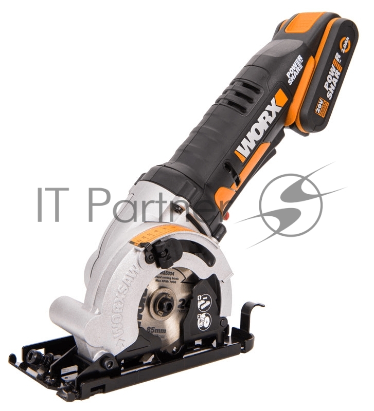 Дисковая пила аккумуляторная WORX SAW WX527 20В 1x2.0Ah