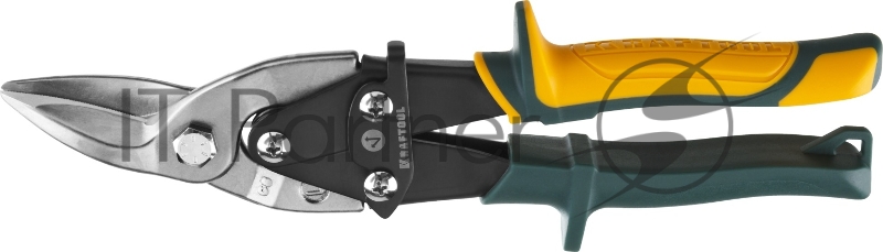 Ножницы по металлу KRAFTOOL 2328-L Alligator левые, Cr-Mo, 260 мм