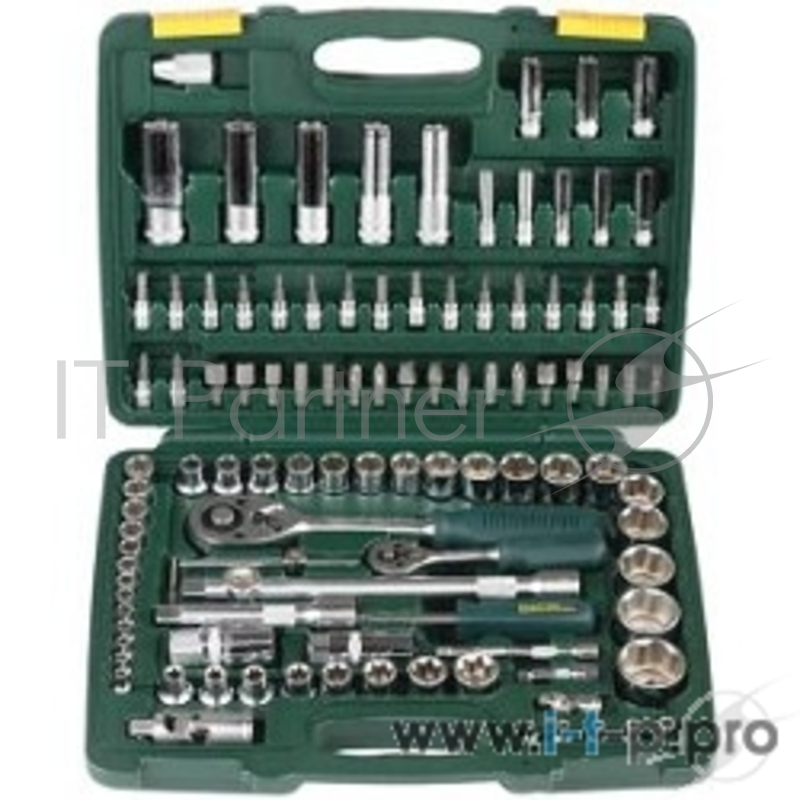 Наборы Набор KRAFTOOL EXPERT QUALITAT (27888-H108_z02): Торцовые головки SUPER LOCK с присоединит квадрат,1/2,1/4,108 предметов