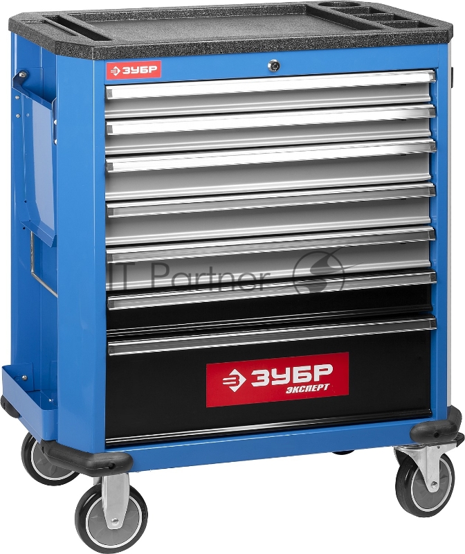 Тележка ЗУБР 38903-7 инструментальная 7 ящиков 730x475x910мм