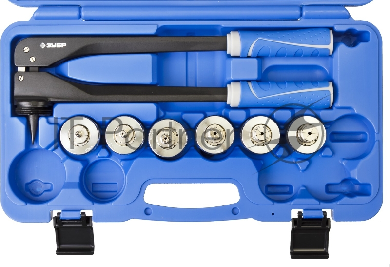 Расширитель-калибратор ЗУБР 23655-H7 ЭКСПЕРТ для муфт, пайка труб из цвет. Мет. d 10-22 мм,в боксе