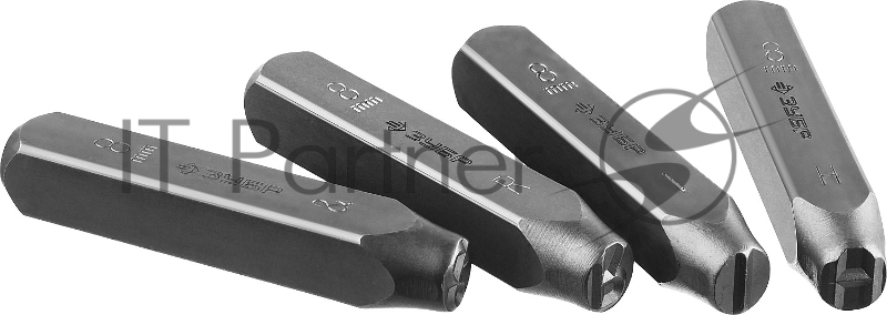 Клейма ЗУБР 21505-08_z01 буквенные латинские шрифт 8мм