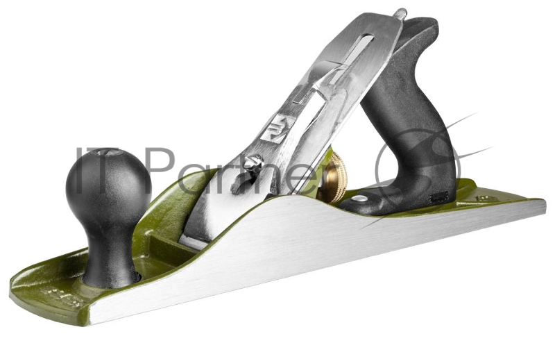 Рубанок ЗУБР 18505-35_z01 эксперт полуфуганок металлич с двойным ножом для чистового строган