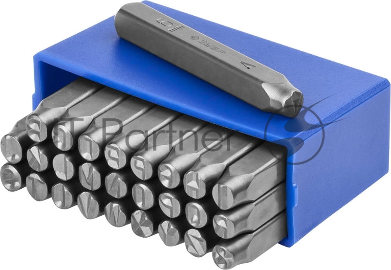 Клейма ЗУБР 21505-06_z01 буквенные латинские шрифт 6мм