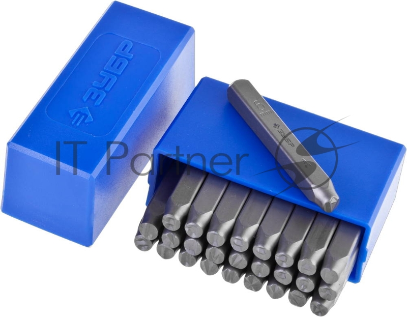 Клейма ЗУБР 21505-06_z01 буквенные латинские шрифт 6мм