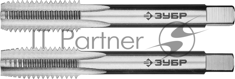 Метчики ЗУБР 4-28007-12-1.75-H2_z01 ПРОФЕССИОНАЛ машинно-ручные, рез метр. резьбы, М12х1,75, 2шт