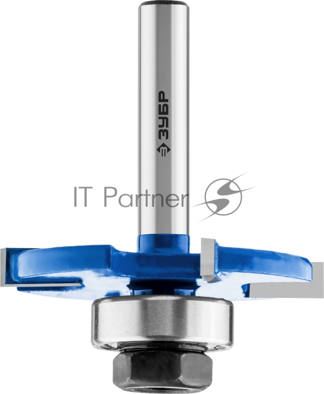 Фреза ЗУБР 28757-50.8-6 горизонтально-пазовая d= 50.8мм высота-6мм хв.-8мм d-22мм профессионал