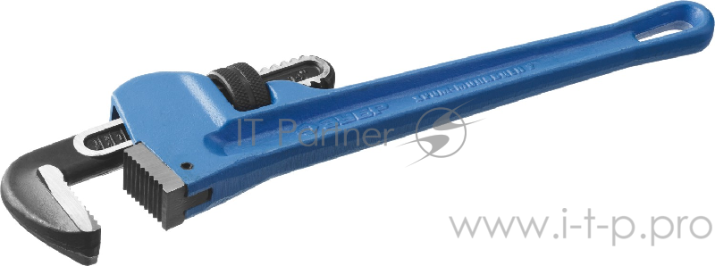 Ключ трубный ЗУБР 27339-2_z01 разводной профессионал сr-v 350мм / 2