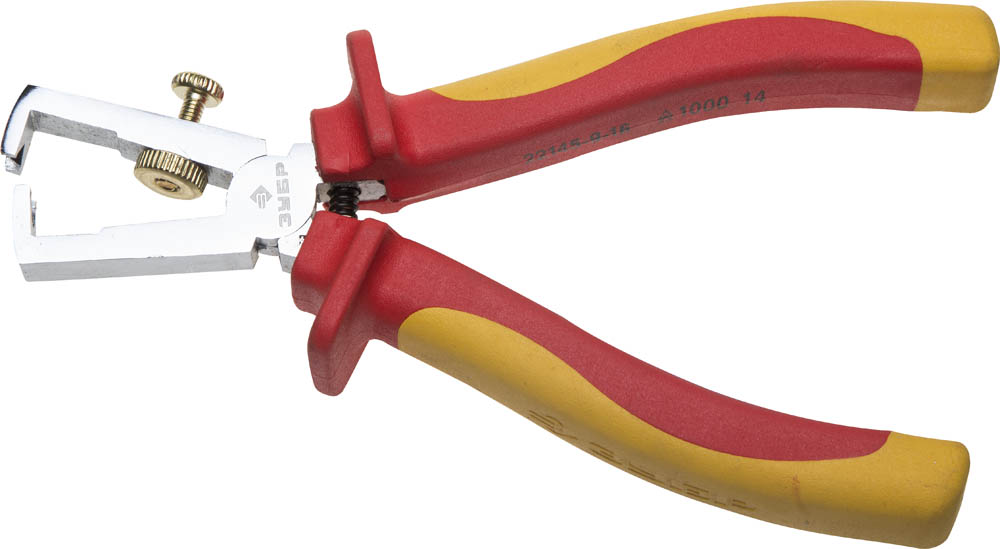 Пассатижи ЗУБР ПРОФИЭЛЕКТРИК 22145-9-16 диэлектрик до 1000В dдо 5мм Sсеч кабеля до 10мм2 180мм