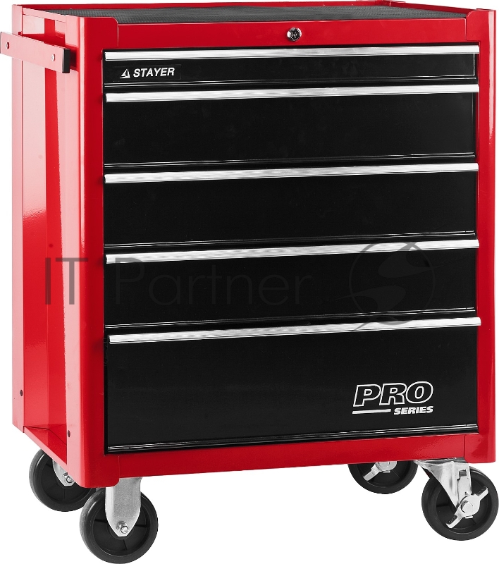 Тележка STAYER 38907-5 инструментальная 5 ящиков 688х458х885мм