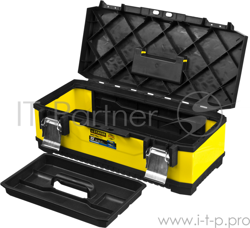 Ящик STAYER 2-38011-21.5_z01 металлический для инструмента 584х289х222мм 23