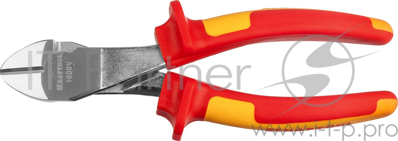 Бокорезы KRAFTOOL 2202-6-18_z01 electro-kraft усил. cr-mo сталь двухкомп. рукоят. хром. покр. 180мм
