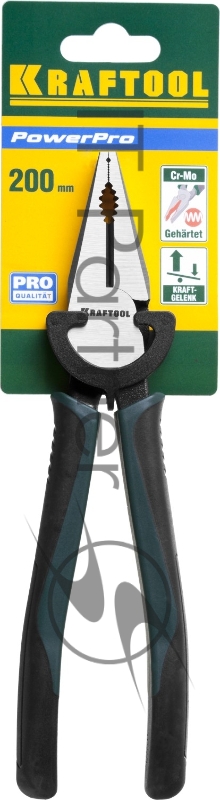 Плоскогубцы KRAFTOOL 22001-1-20_z01 PowerPro комбинированные, CrMo-сталь, 200мм