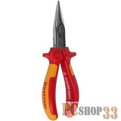 Тонконосы KRAFTOOL 2202-3-16_z01 electro-kraft cr-mo сталь двухкомп. рукоят. хром. покр. 160мм