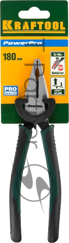 Плоскогубцы KRAFTOOL 22001-1-18_z01 PowerPro комбинированные, CrMo-сталь, 180мм
