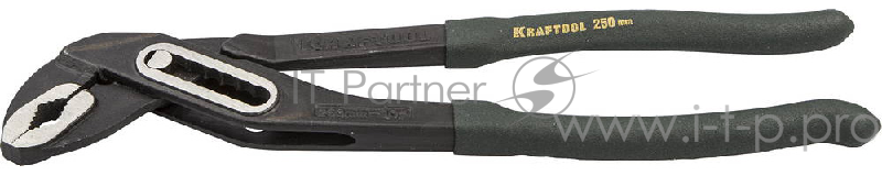 Клещи переставные KRAFTOOL 22359-25 EXPERT Cr-V, коробчатый шарнир, захват до 43мм / 1 1/4, 250мм