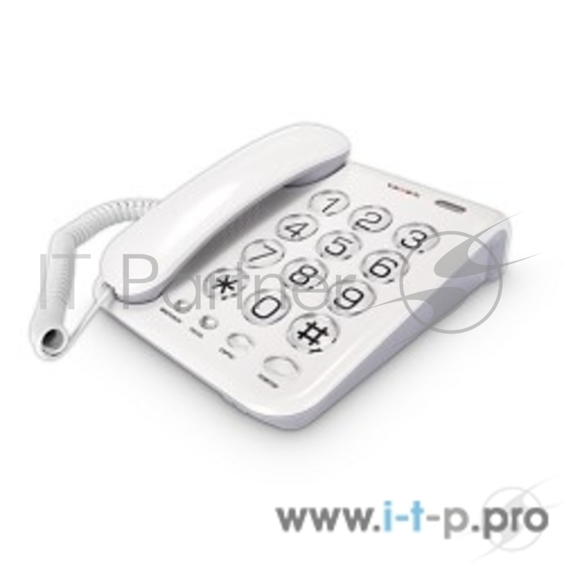 Телефон TEXET TX-262 светло-серый