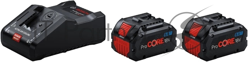 Набор BOSCH 1600A016GP 2 аккумулятора 8.0 А*ч + 1 зарядное устройство GAL 18V-160 C