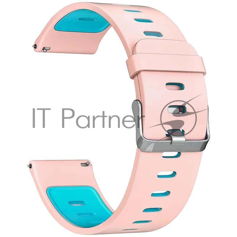 Lyambda Adhara Спортивный универсальный силиконовый ремешок для часов DS-GS-08-22-PB Pink/Blue