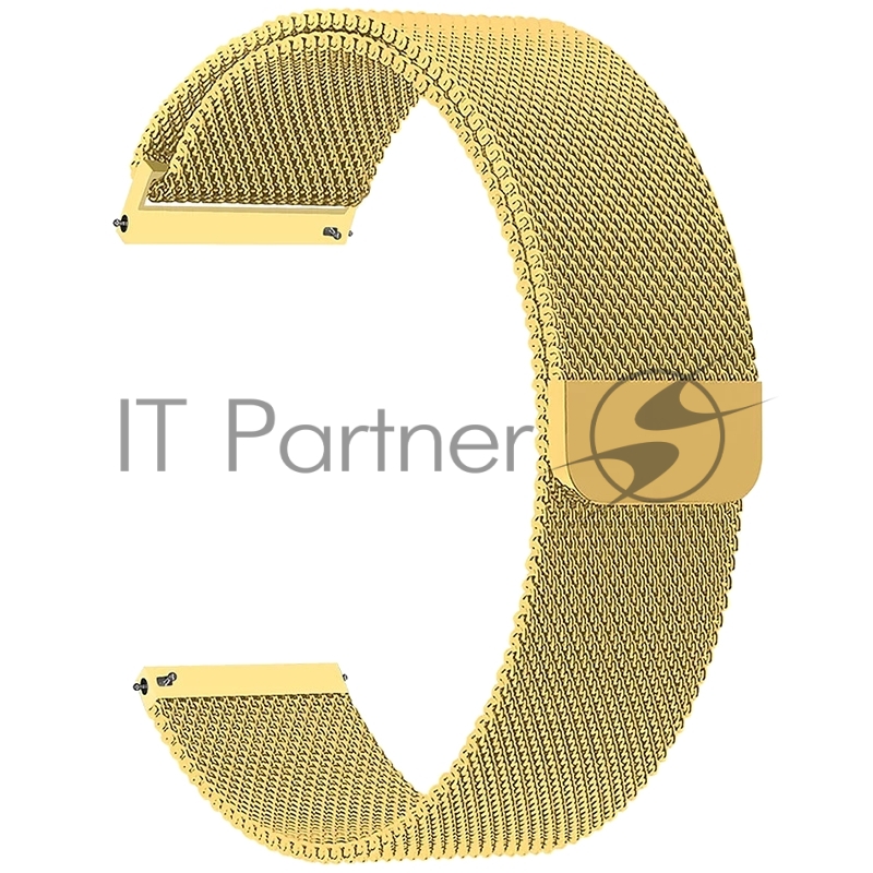 Lyambda Capella Универсальный ремешок из нерж. стали для часов 22 mm DS-GM-01-22-GL Gold