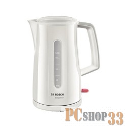 Чайник Чайник Bosch TWK3A011 белый, 2400Вт, 1,7 л