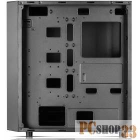 Корпус Deepcool E-SHIELD без БП, боковое окно, черный, ATX