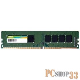 Модуль памяти Silicon Power 4GB 2400МГц DDR4 CL17 DIMM 512Mx16 SR