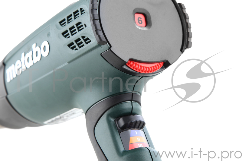 Фены Metabo HE 20-600 Фен строительный 602060500 { 2000 вт,эл-ка,кейс,2 насадки, вес 0.7 кг }