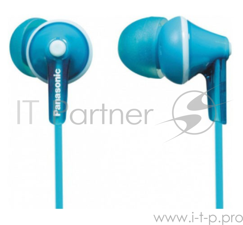 Наушники Panasonic RP-HJE125E-Z бирюза 1.1м