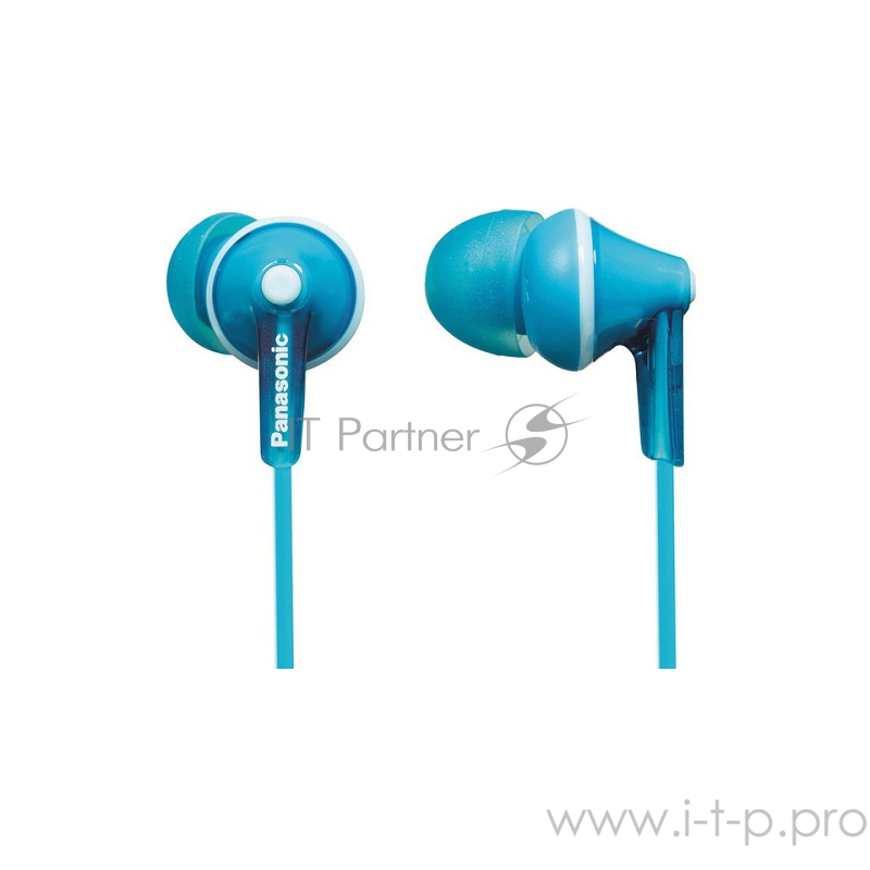 Наушники Panasonic RP-HJE125E-Z бирюза 1.1м