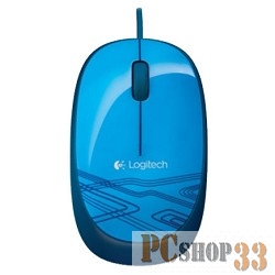 Манипулятор мышь 910-003119 Logitech Mouse M105 Optical Mouse USB Blue