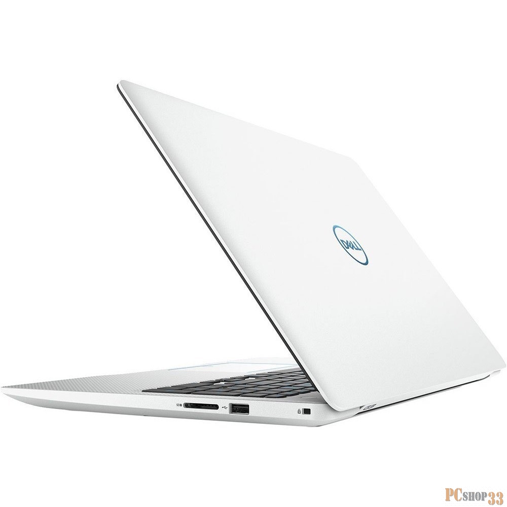 Ноутбук Dell G3 3590 Core i7 9750H/16Gb/1Tb/SSD256Gb/nVidia GeForce GTX 1660 Ti 6Gb/15.6/IPS/FHD (1920x1080)/Windows 10/white/WiFi/BT/Cam