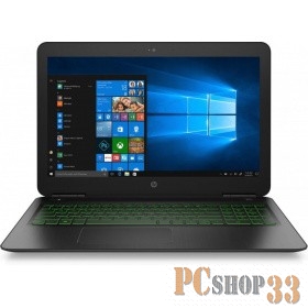 Ноутбук HP Pavilion Gaming 15-bc522ur Core i5 9300H/8Gb/SSD512Gb/nVidia GeForce GTX 1650 4Gb/15.6/TN/FHD (1920x1080)/Free DOS/black/green/WiFi/BT/Cam