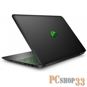 Ноутбук HP Pavilion Gaming 15-bc522ur Core i5 9300H/8Gb/SSD512Gb/nVidia GeForce GTX 1650 4Gb/15.6/TN/FHD (1920x1080)/Free DOS/black/green/WiFi/BT/Cam
