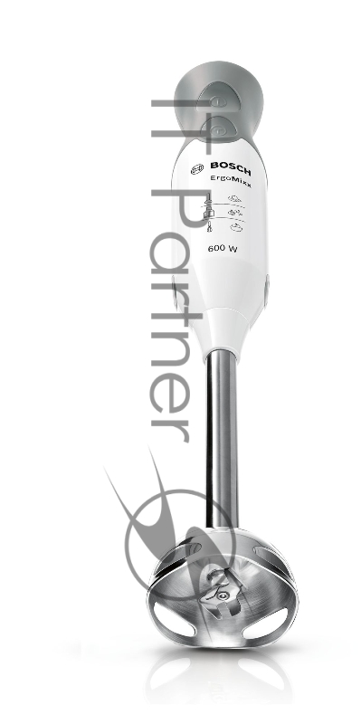 Блендер Блендер погружной Bosch MSM66130 600Вт серебристый/белый