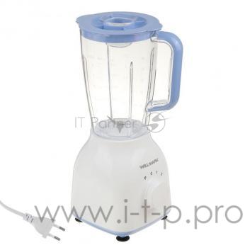 Блендер стационарный WILLMARK WTB-500W (500Вт, 1,5л пластик. кувшин, 2 скорости, импульсный режим)