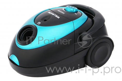 Пылесос WILLMARK VC-1842DB (мешок для сбора пыли, 1800Вт) (Бирюзовый)