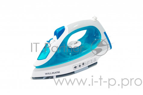Утюг WILLMARK SI-1808N (1800Вт, антипр покр. под., 230мл, анти-накипь, анти-кап.,очист.,пар удар)
